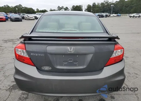 2012 Honda Civic Ex from USA, damaged, VIN 2HGFB2F81CH503129